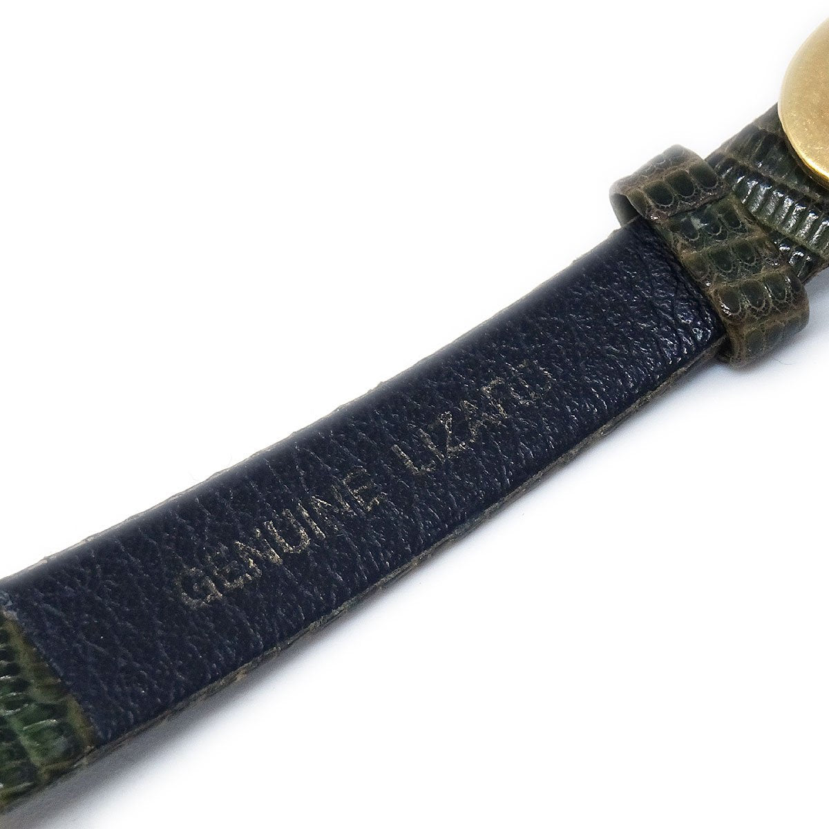 Christian D1OR 3009 Ladies Quartz Watch Gold Green 05418