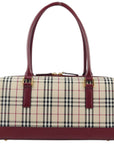 BBERRY Beige Nova Check HandBag 172490