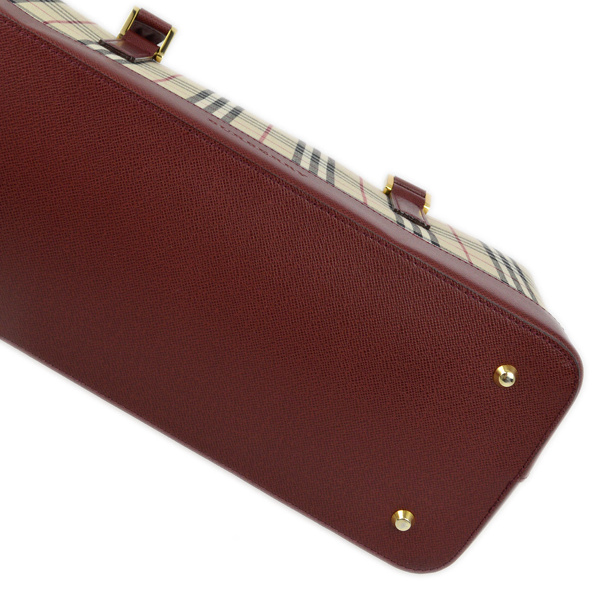 BBERRY Beige Nova Check HandBag 172490