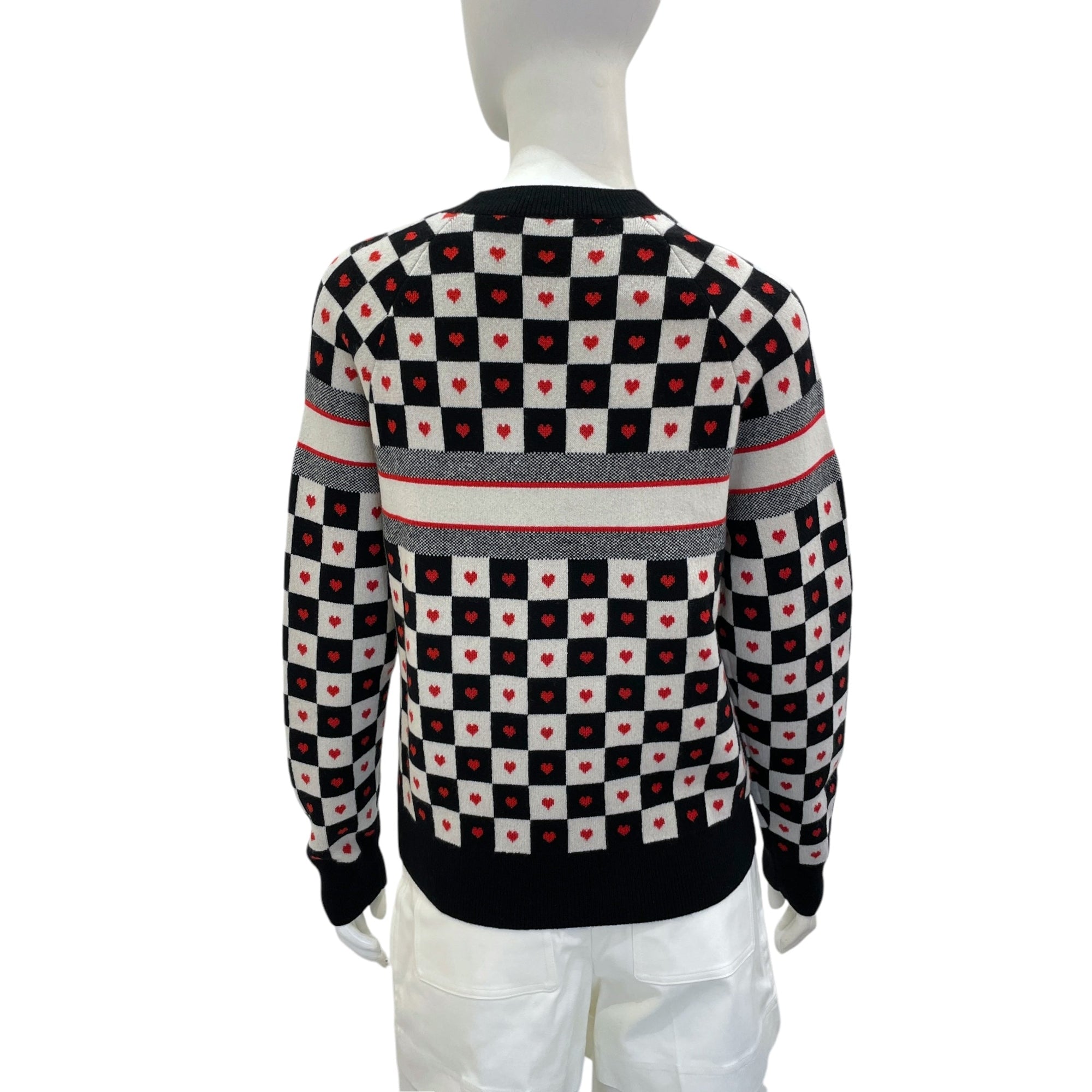 2021 D1ORamour 34 Multi-colour Sweater in Cashmere, Wool, Polyamide, Elastane