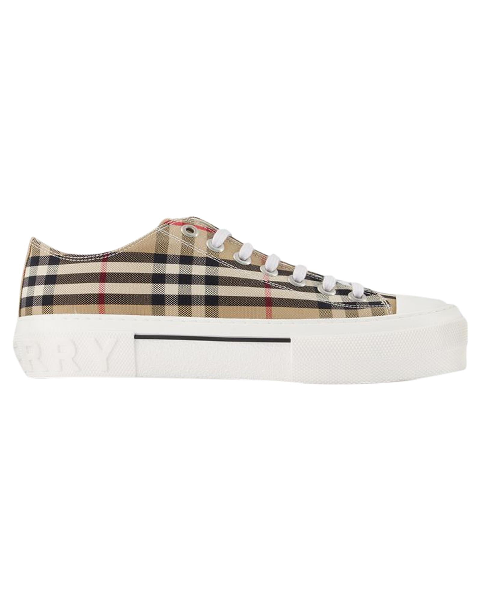 BBERRY Arthur Check Platform Sneakers Women Brown | Beige