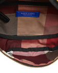 BBERRY Blue Label Check Nylon Waist Bag