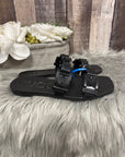 Black Sandals Luxury Designer GCCI