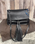 Black Handbag Luxury Designer GCCI, Size Medium