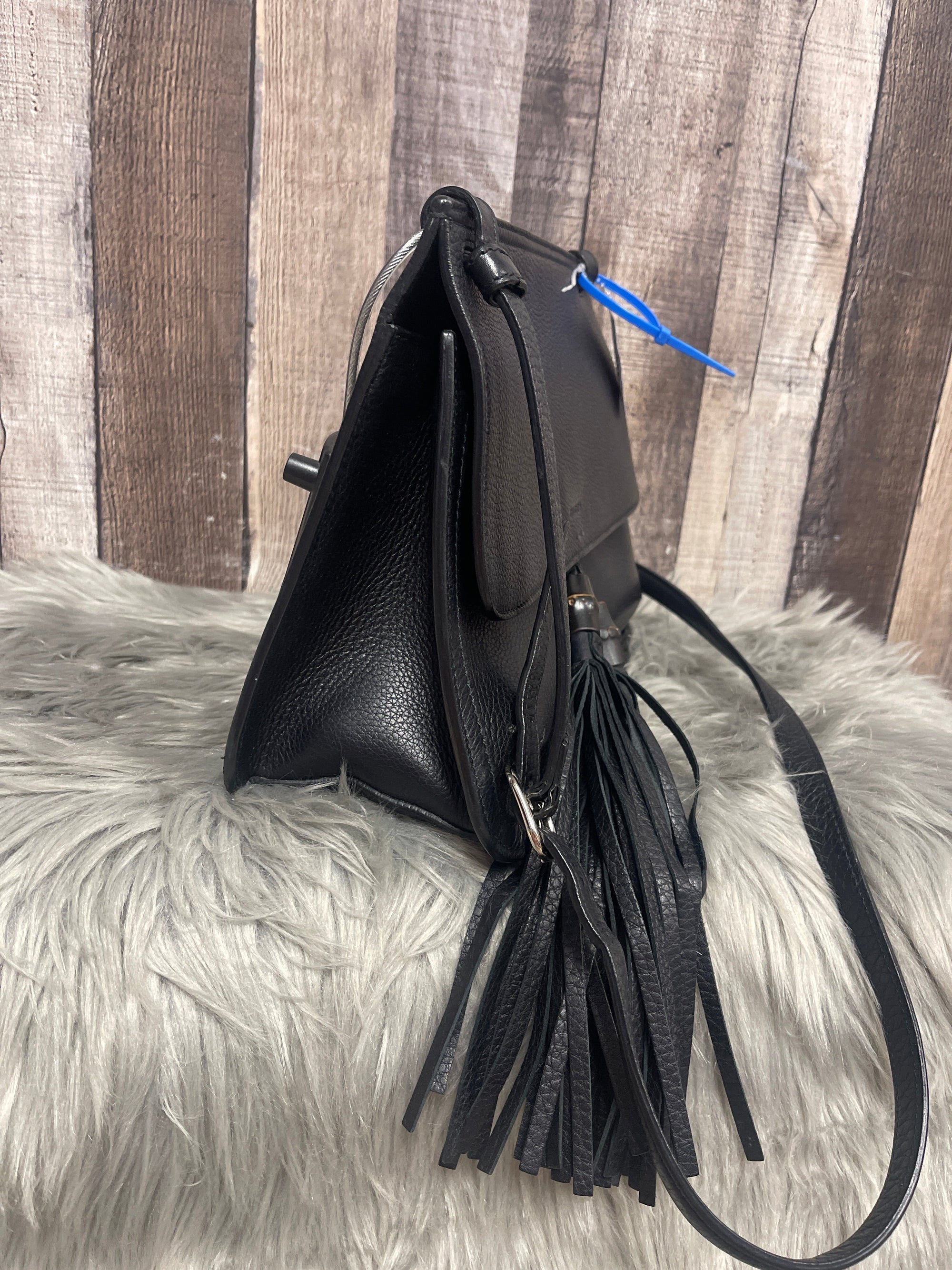 Black Handbag Luxury Designer GCCI, Size Medium