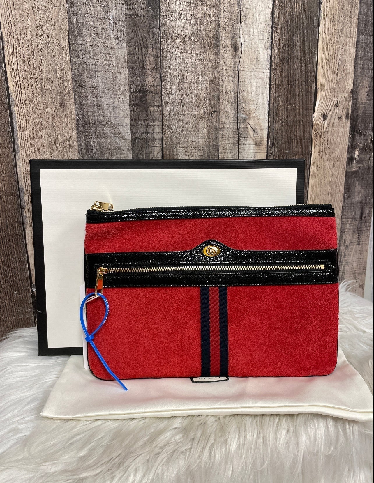Clutch Luxury Designer GCCI, Size Large