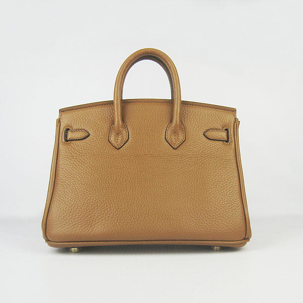 HMS Birkin 25cm Handbag 6068 light coffee golden