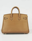 HMS Birkin 25cm Handbag 6068 light coffee golden