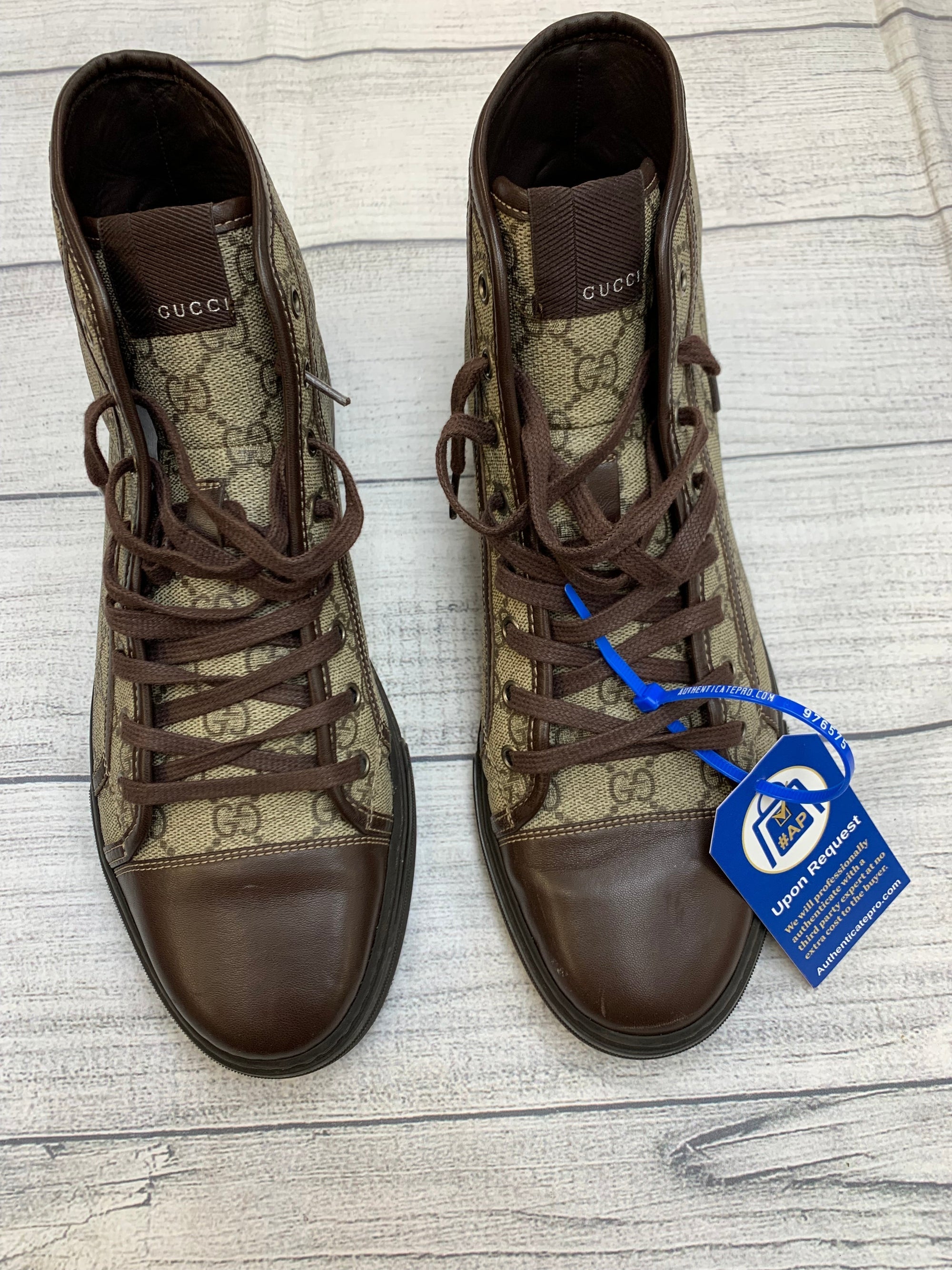 Brown Shoes Designer GCCI, Size 12