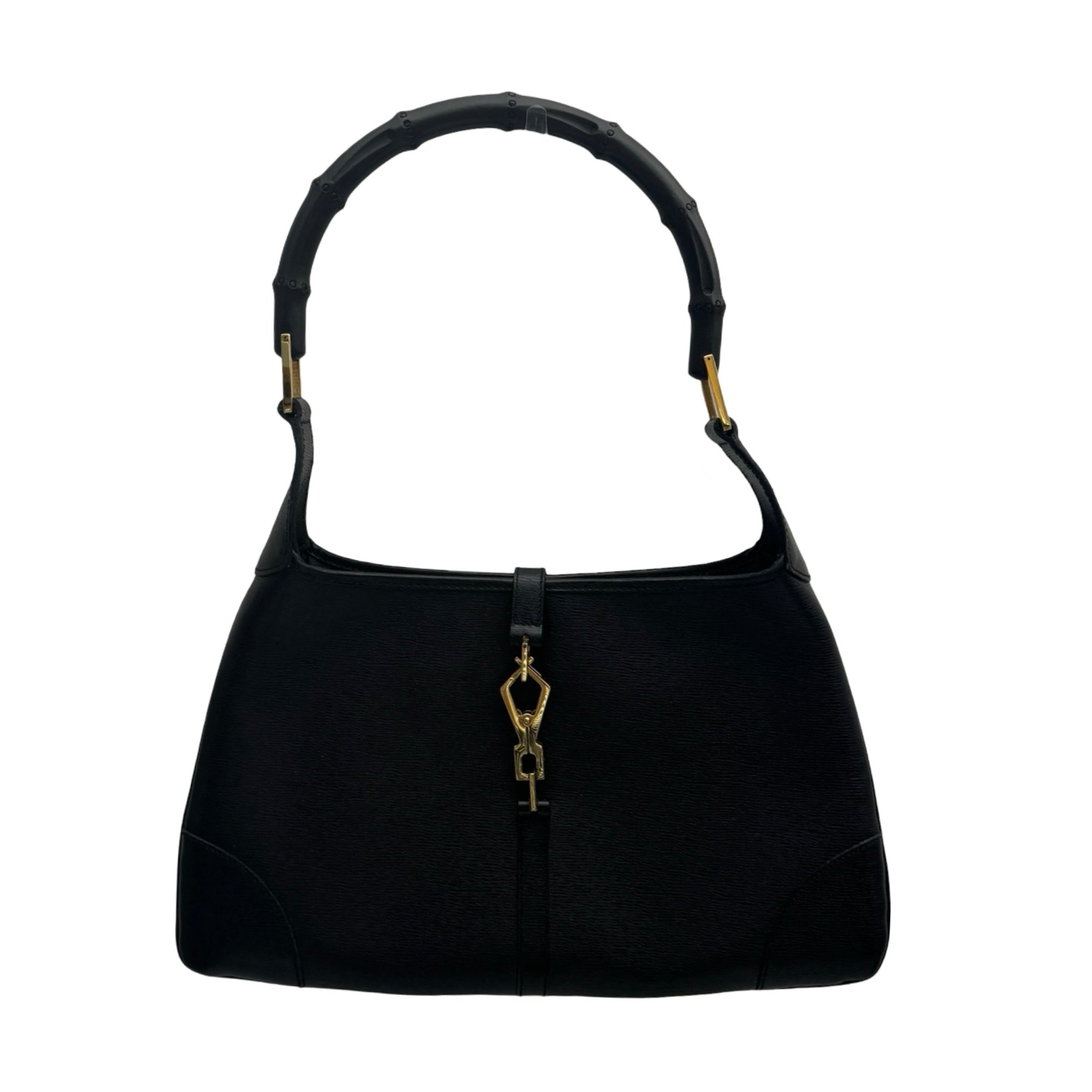 Black Handbag Luxury Designer GCCI, Size Small