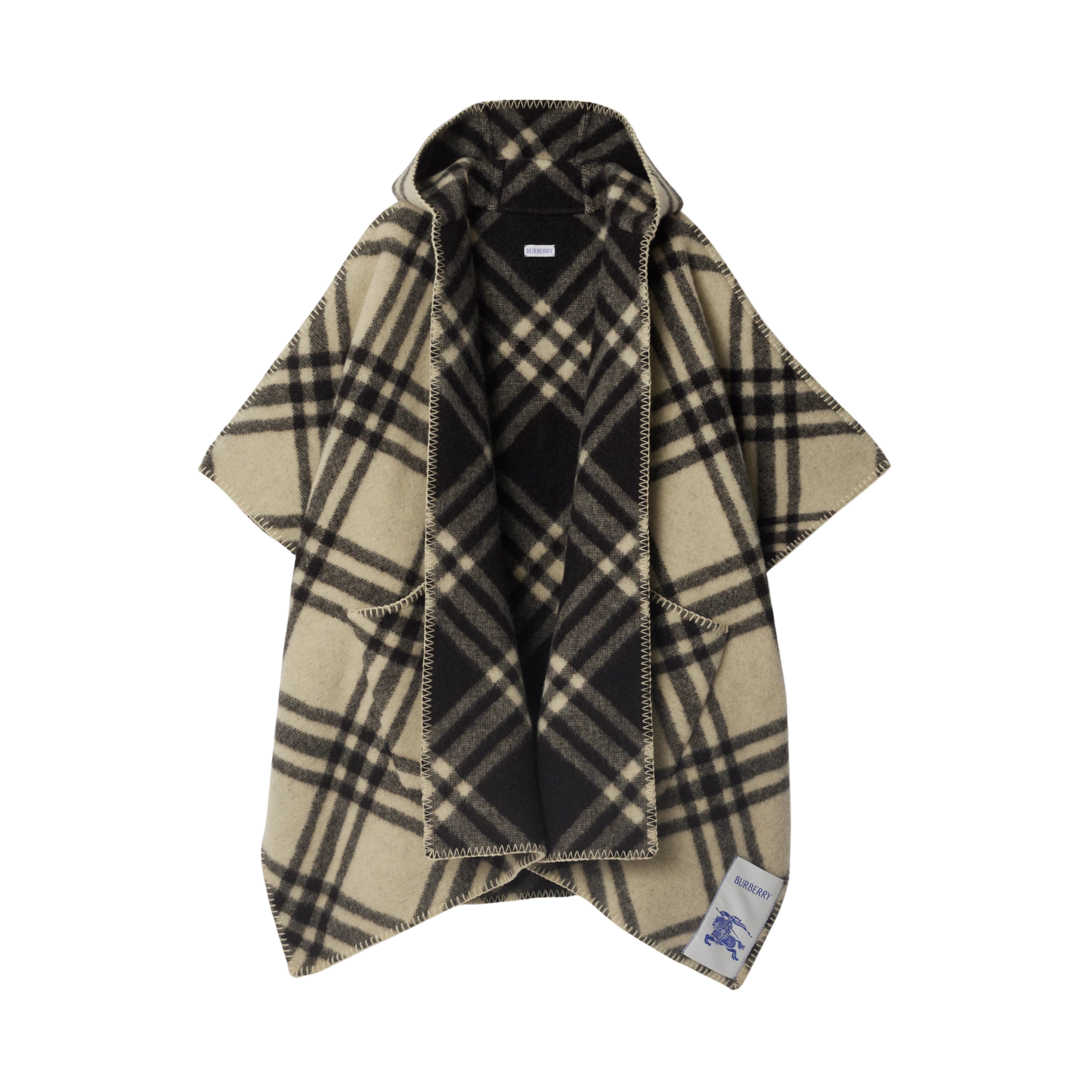 BBERRY 'Catherine' Wool Cape - Women's O/S