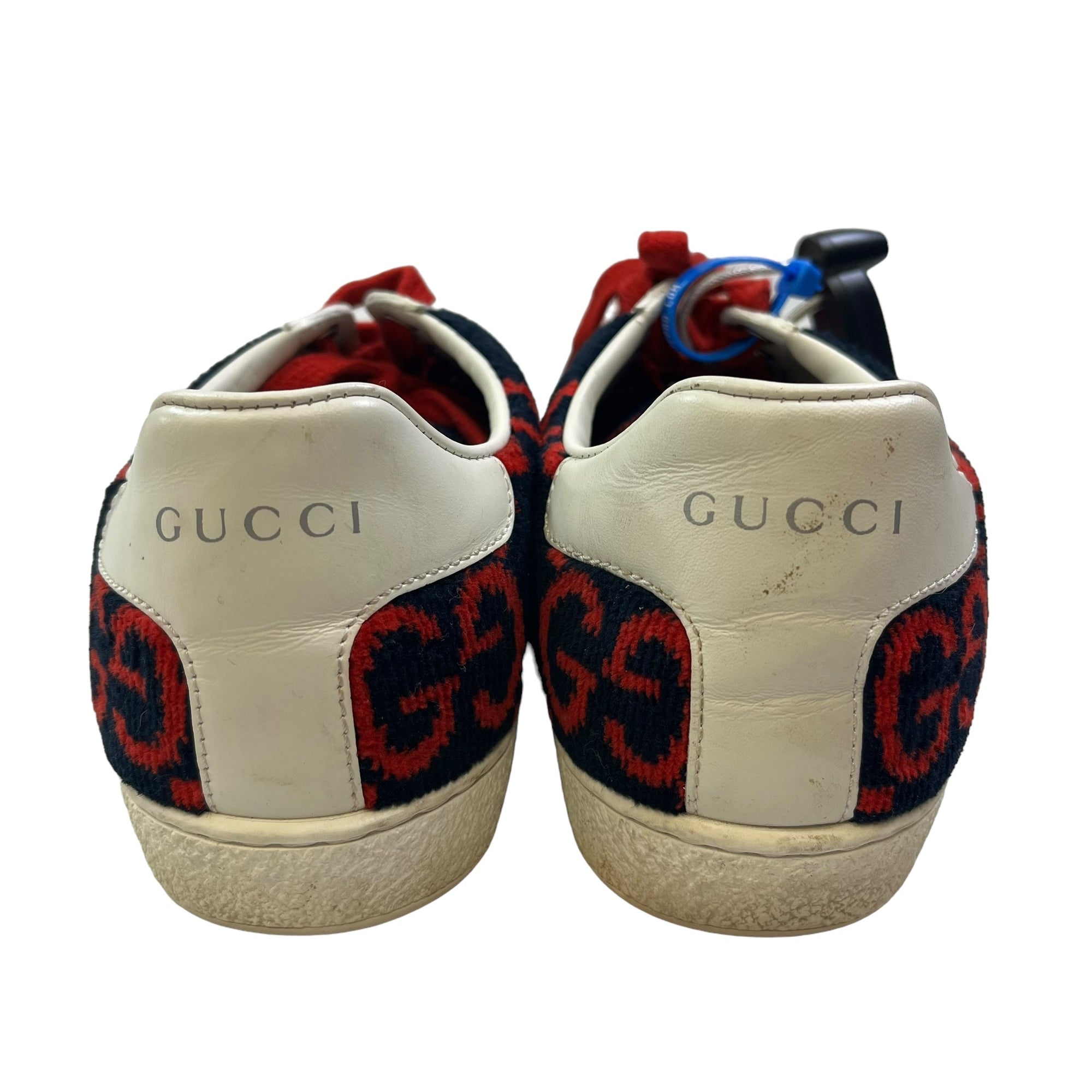 Blue &amp; Red Shoes Luxury Designer GCCI, Size 6