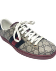 Brown & Red Shoes Luxury Designer GCCI, Size 7.5