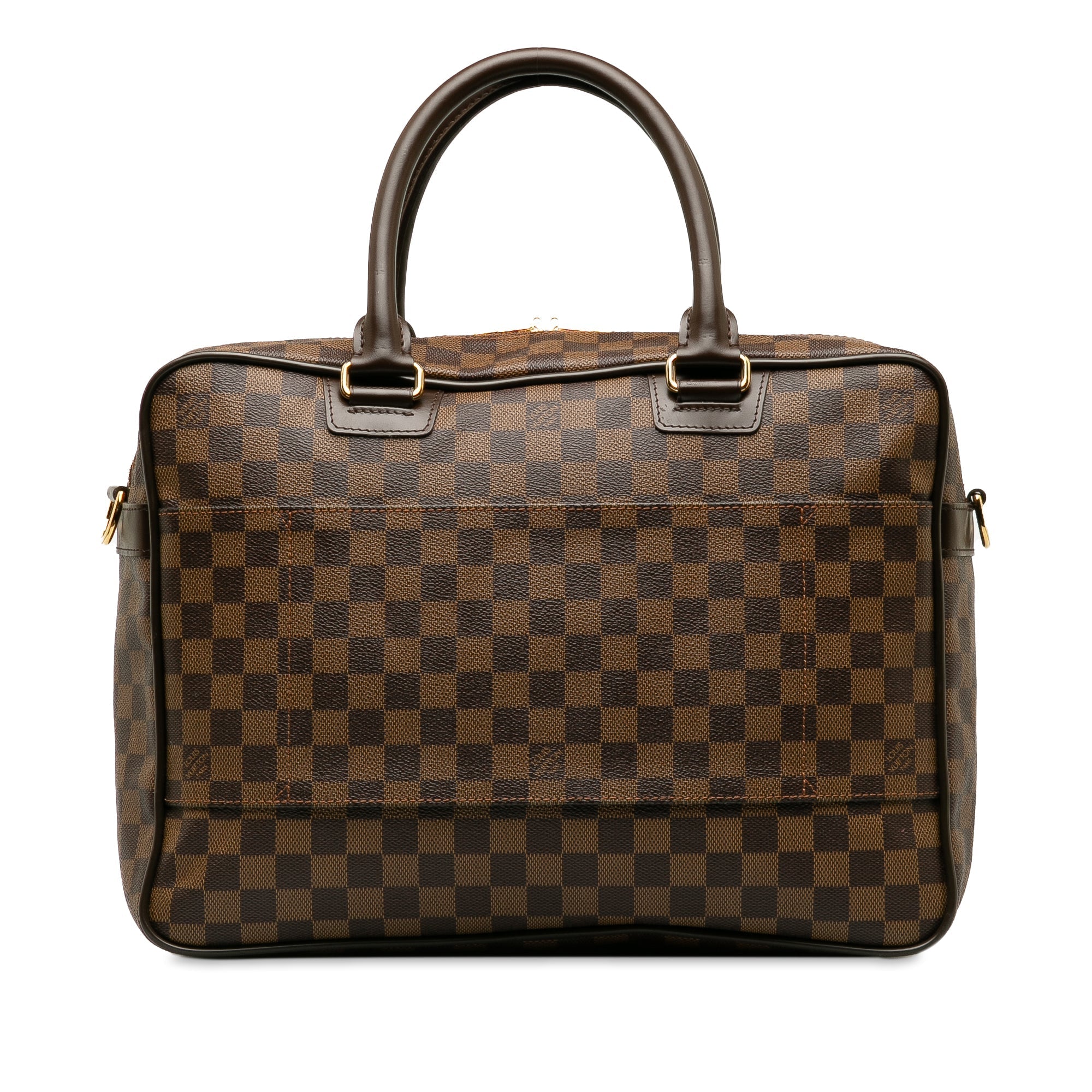 Brown LV Damier Ebene Icare Business Bag