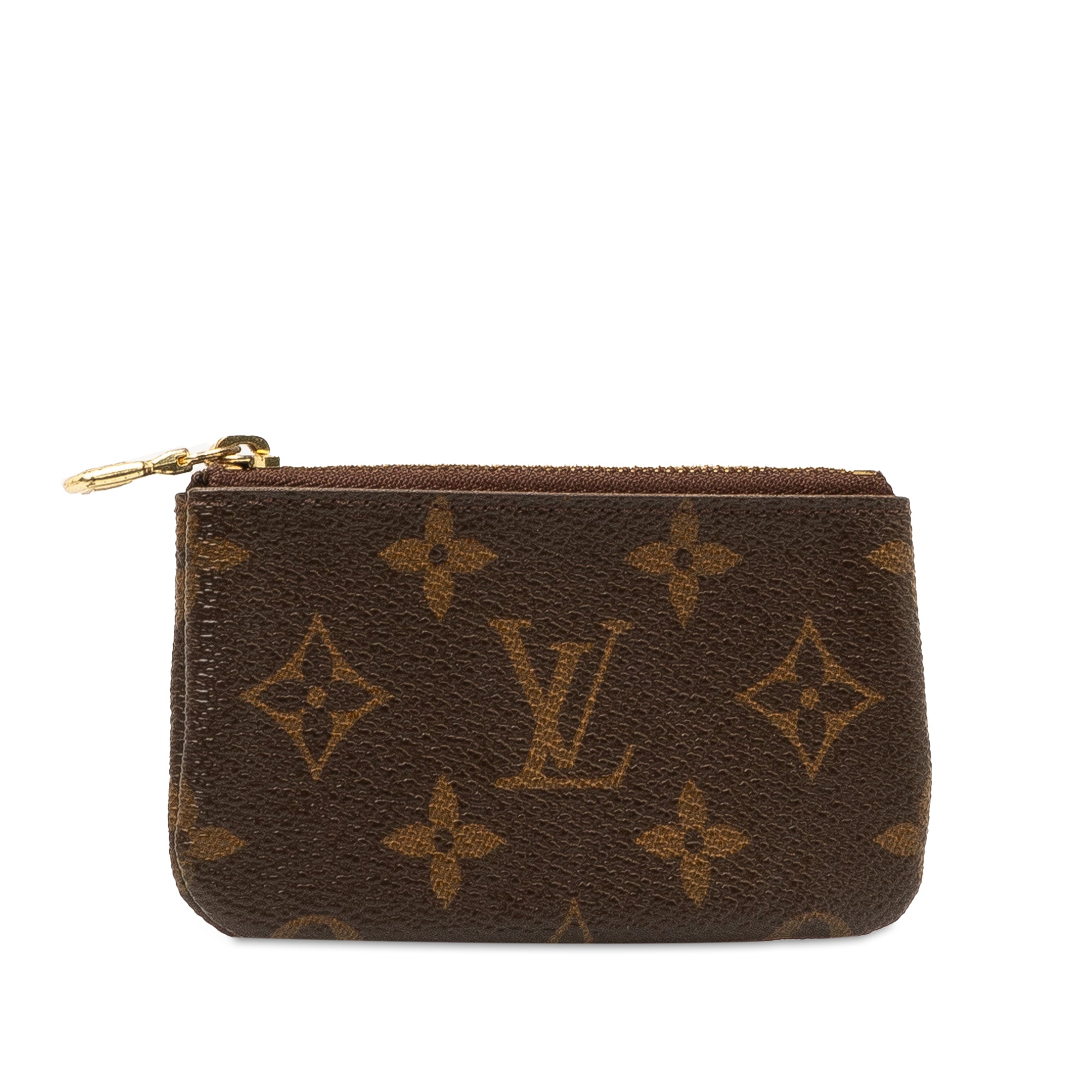 Brown LV Monogram Pochette Cles Coin Pouch