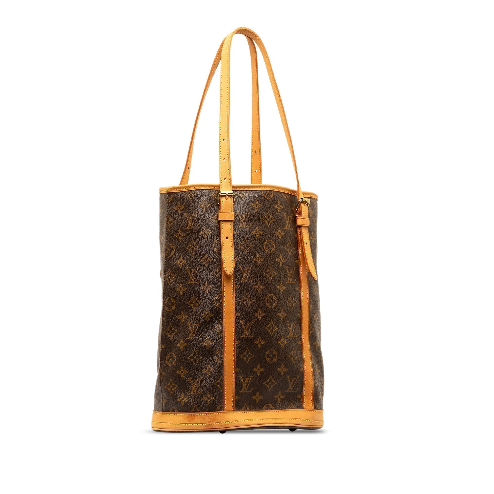 Brown LV Monogram Bucket GM