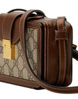 (WMNS) GCCI Mini-Sized Single-Shoulder Bag White/Brown 614368-92TCG-8563