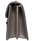 (WMNS) GCCI Leather Bag Single-Shoulder Bag Grey 510304-CAO0G-1226