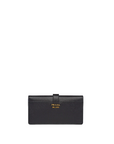 PRD Cahier Saffiano Leather Wallet Large Black