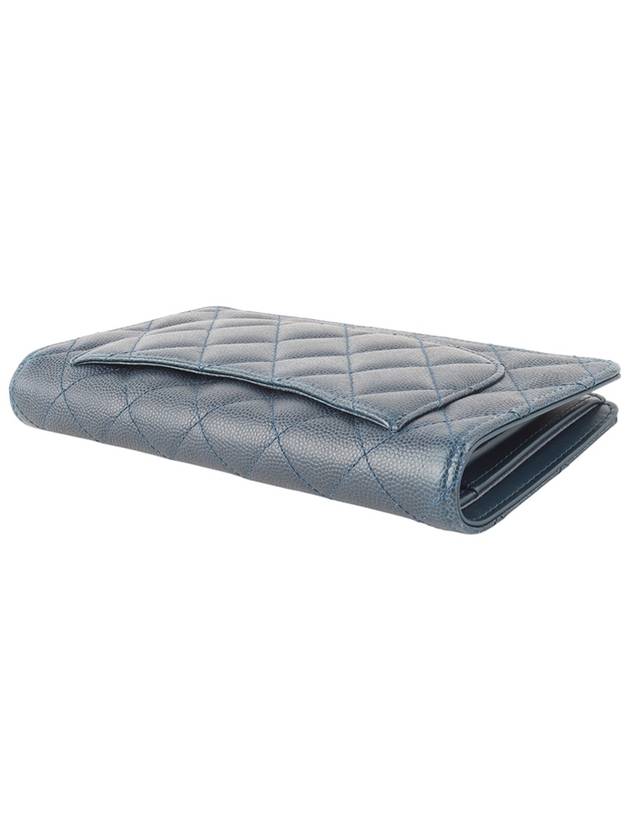 A31509 Classic Caviar Timeless Women s Long Wallet 34020 7 CH