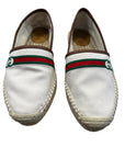 Cream Shoes Luxury Designer GCCI, Size 8.5