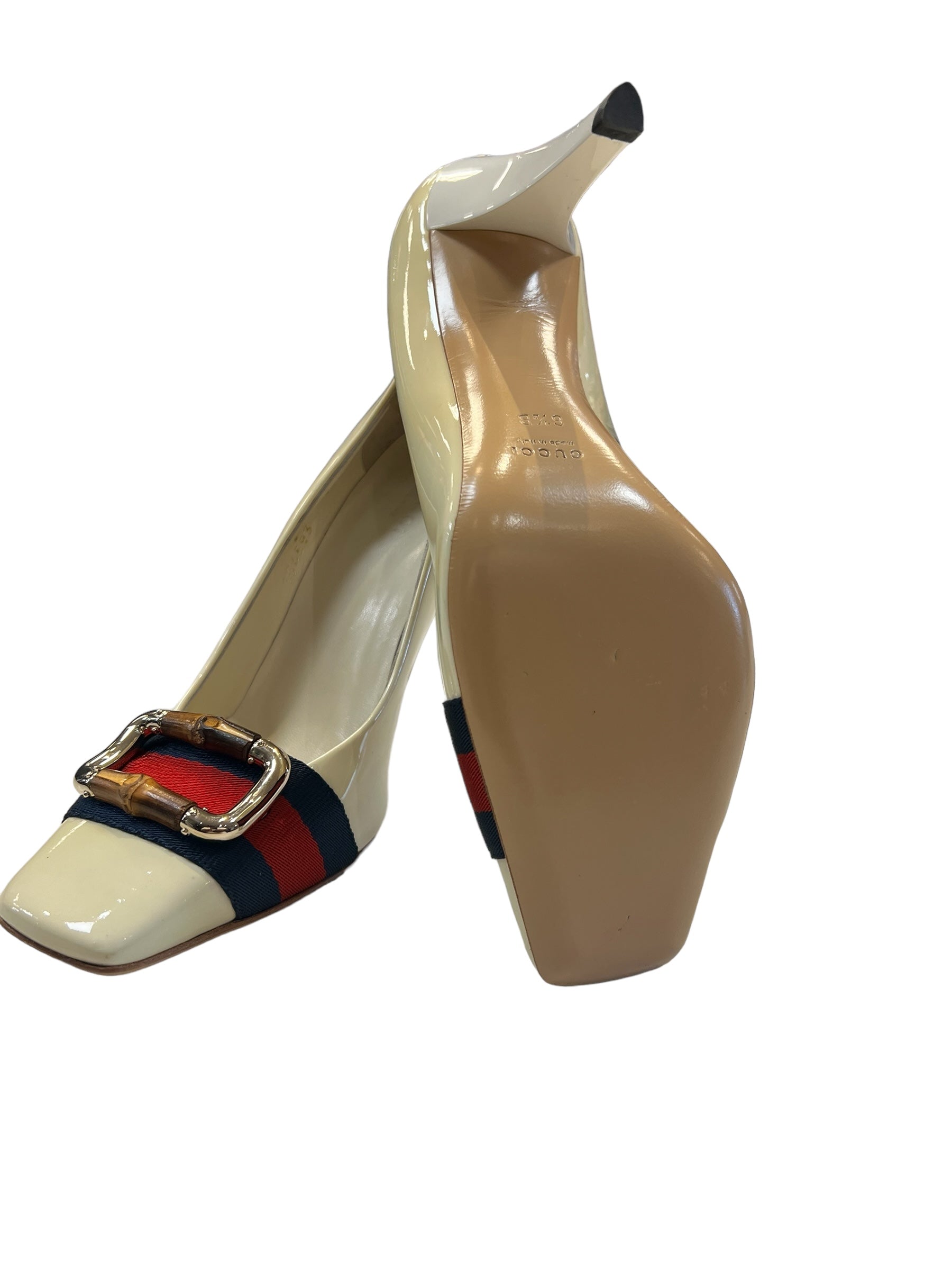 Blue &amp; Red Shoes Luxury Designer GCCI, Size 6.5