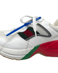 Green & Red Shoes Luxury Designer GCCI, Size 8.5