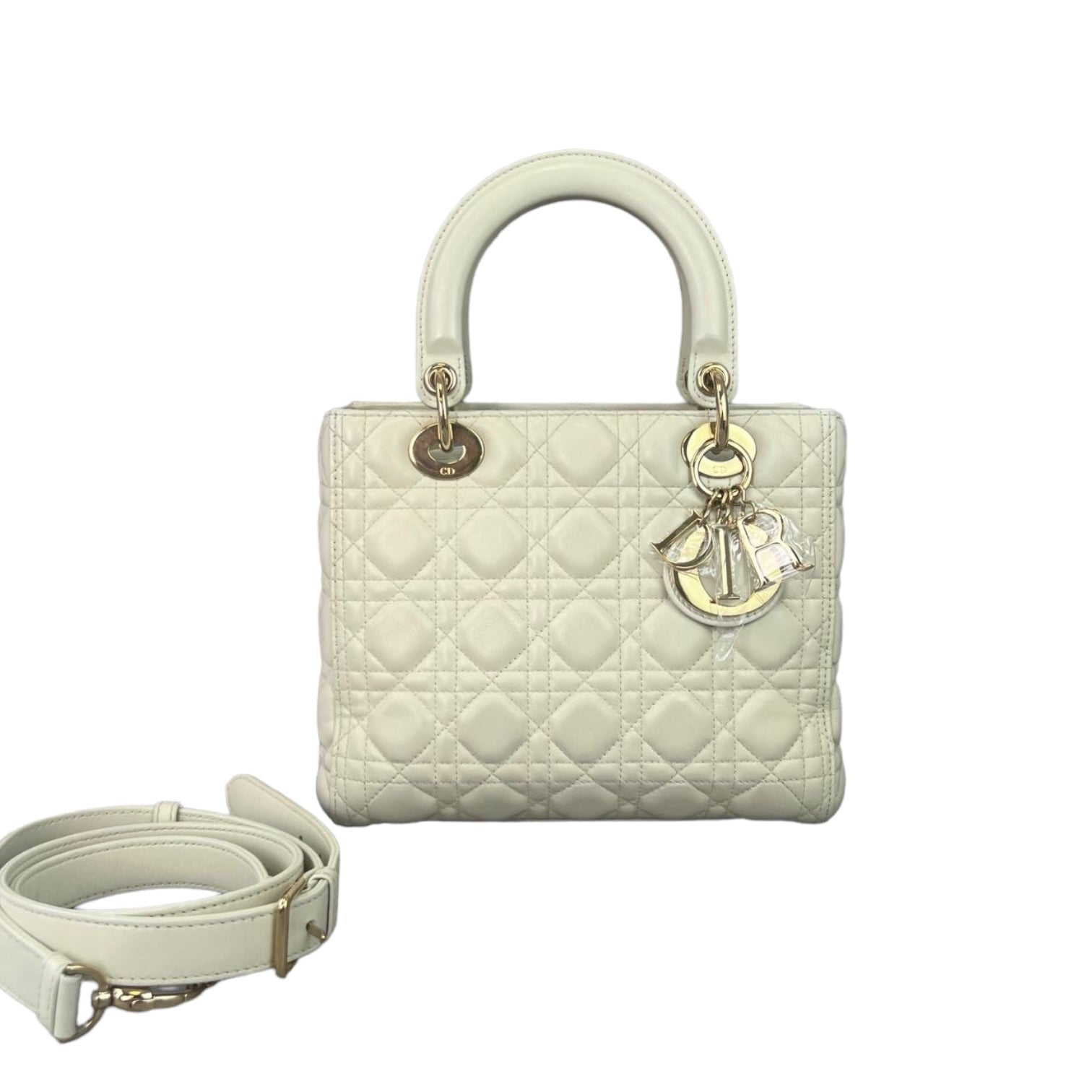 Cannage Lady D1OR Medium White GHW