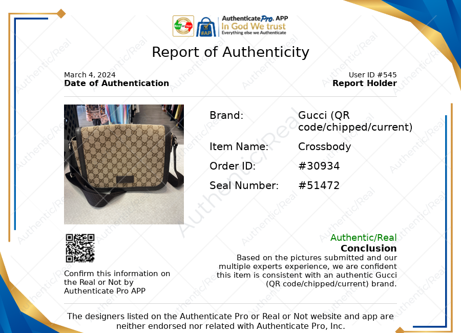 Crossbody Designer By GCCI  Size: Large