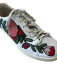 Floral Print Shoes Designer GCCI, Size 6.5