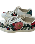 Floral Print Shoes Designer GCCI, Size 6.5