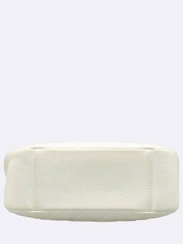 A20993 Ivory White Color Timeless Caviar Hobo Bag CH