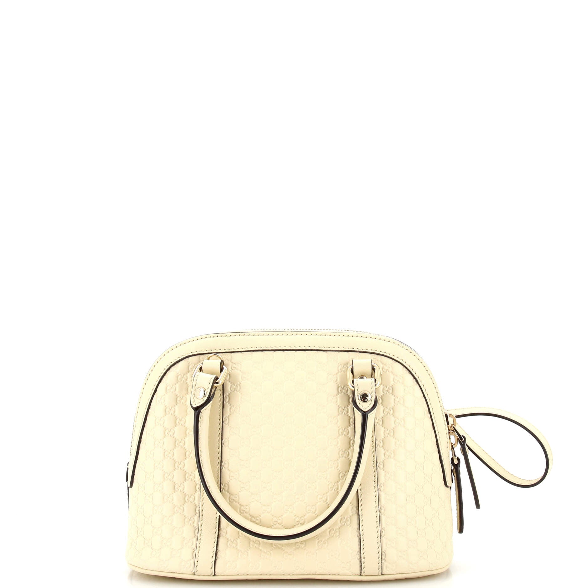 Convertible Dome Satchel (Outlet) MicroGCCIssima Leather Mini