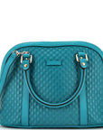 Convertible Dome Satchel (Outlet) MicroGCCIssima Leather Medium