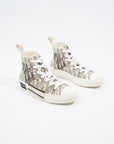 Christian D1OR B23 Hightops Grey Oblique Canvas EU 38 UK 5