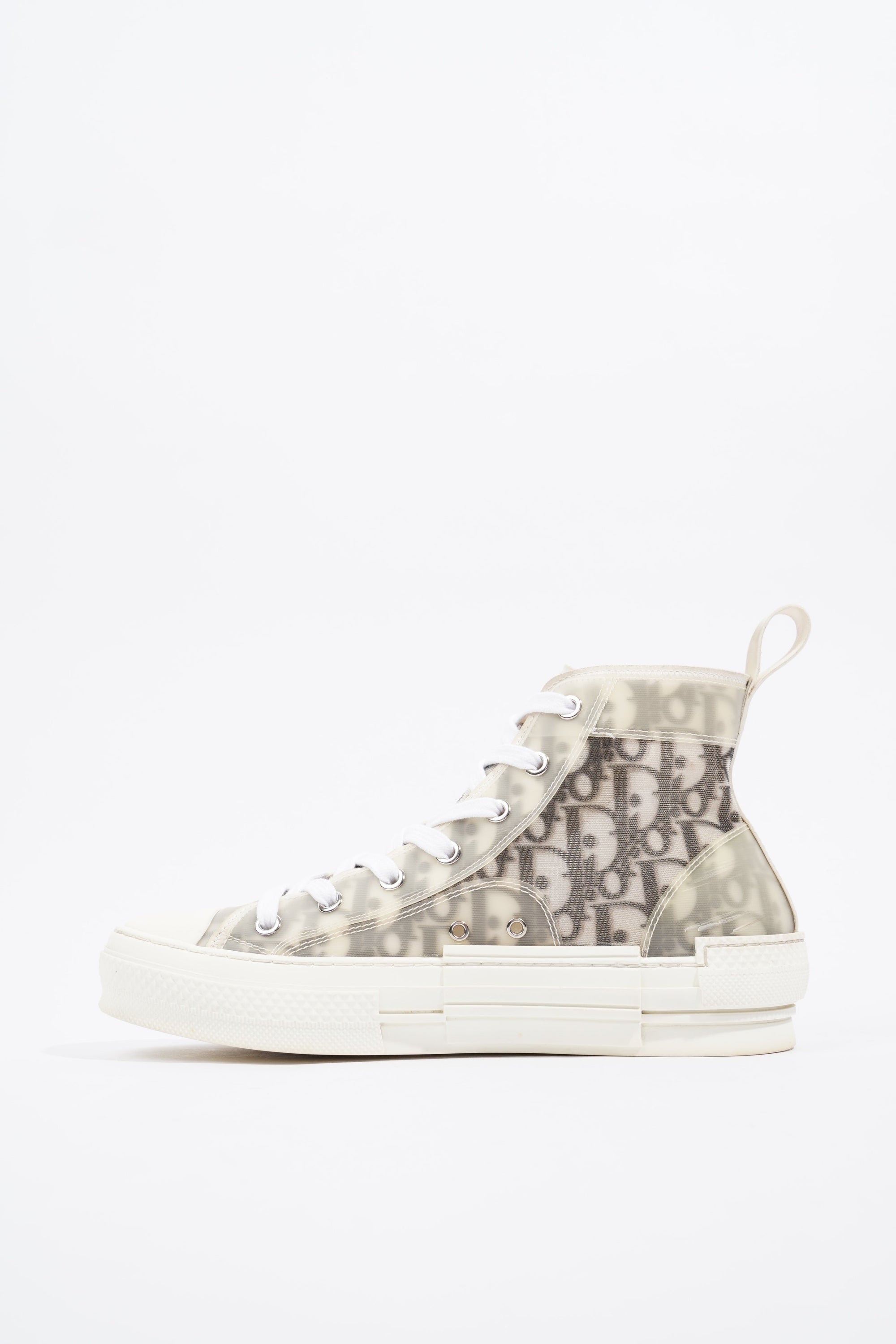 Christian D1OR B23 Hightops Grey Oblique Canvas EU 38 UK 5