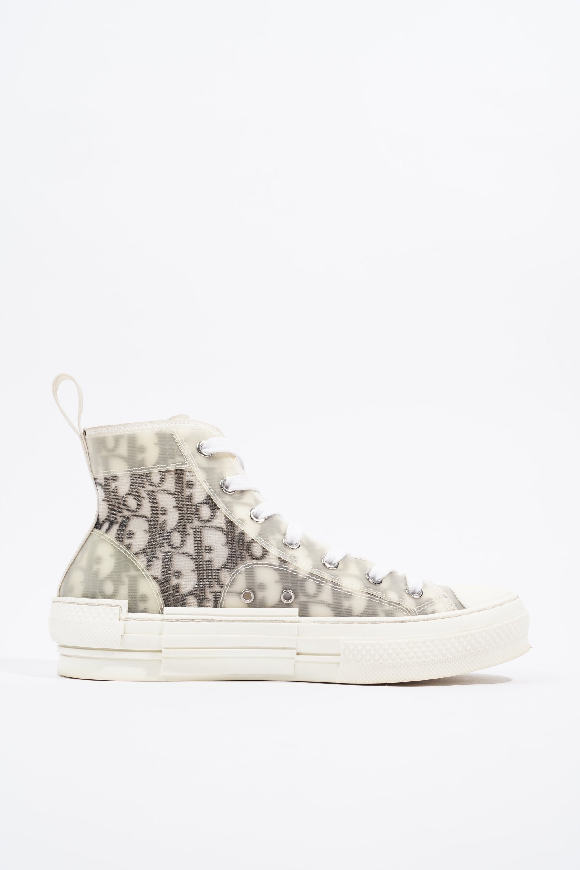 Christian D1OR B23 Hightops Grey Oblique Canvas EU 38 UK 5