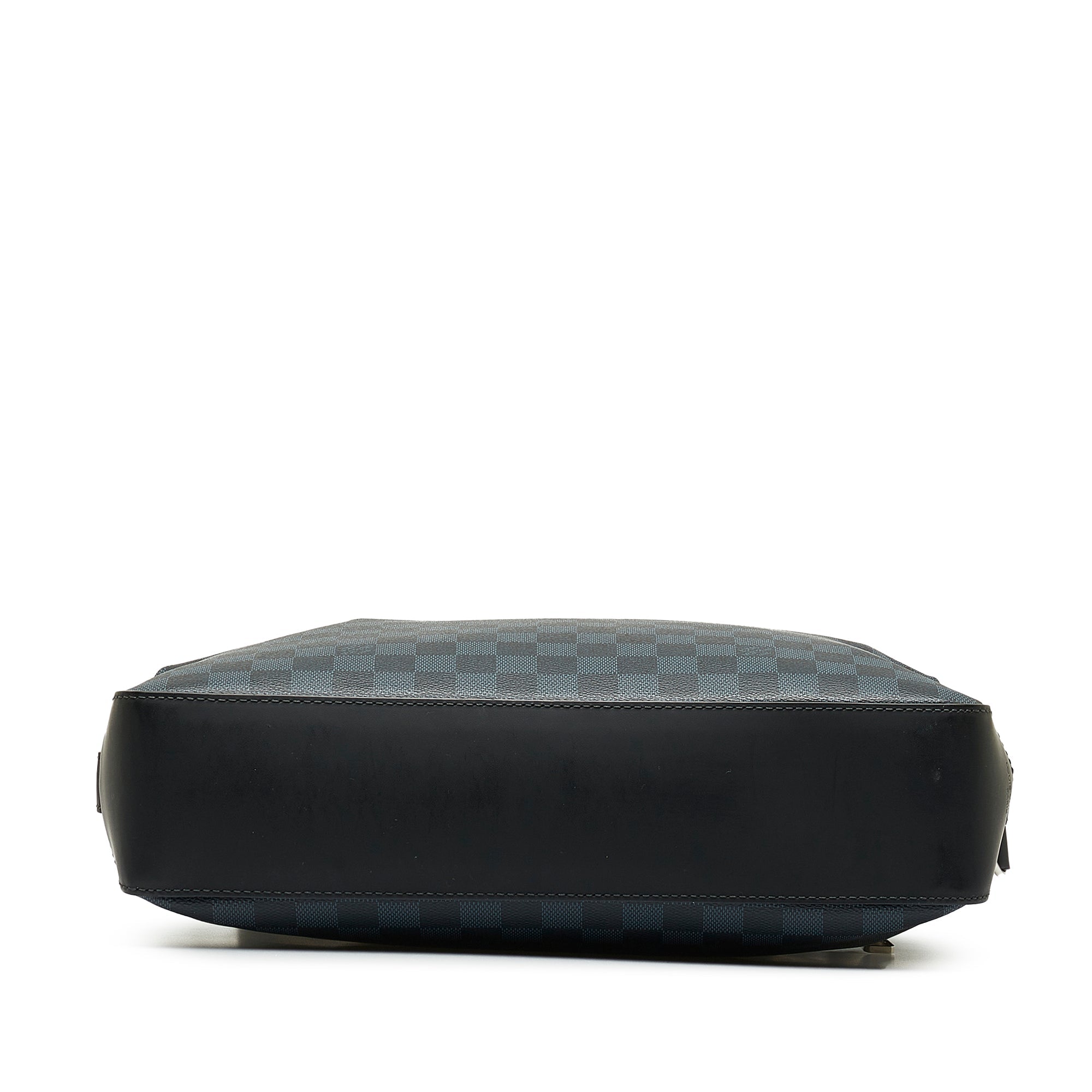 Blue LV Damier Cobalt Greenwich Messenger Crossbody Bag