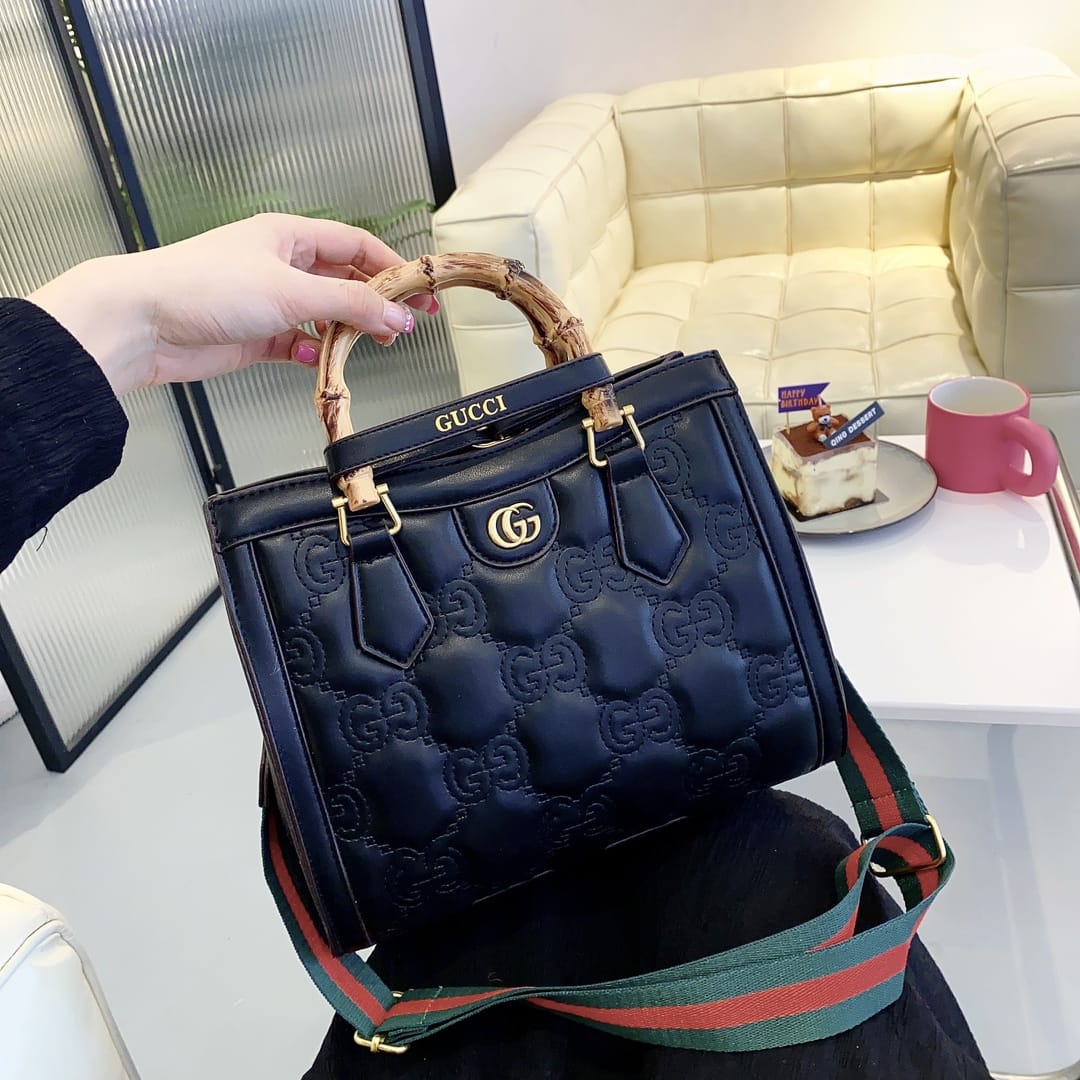 GCCI  Diana Handbag  Bamboo Handle Tote
