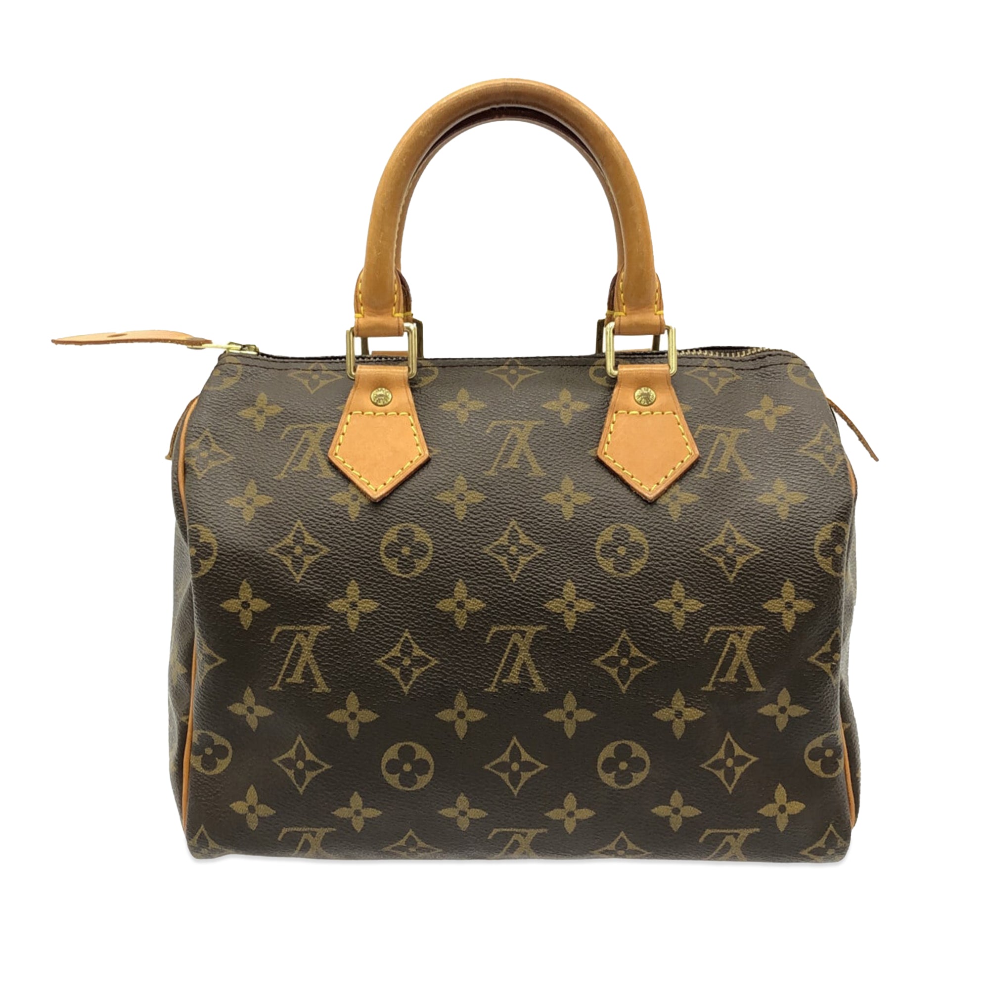 Brown LV Monogram Speedy 25 Boston Bag