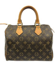 Brown LV Monogram Speedy 25 Boston Bag