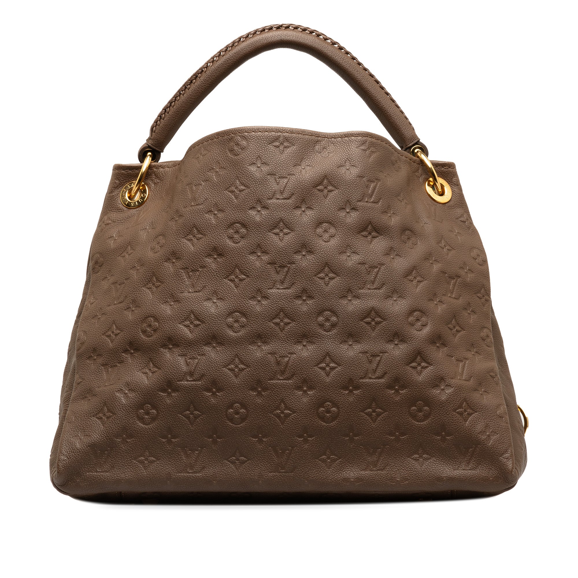 Brown LV Monogram Empreinte Artsy MM Hobo Bag
