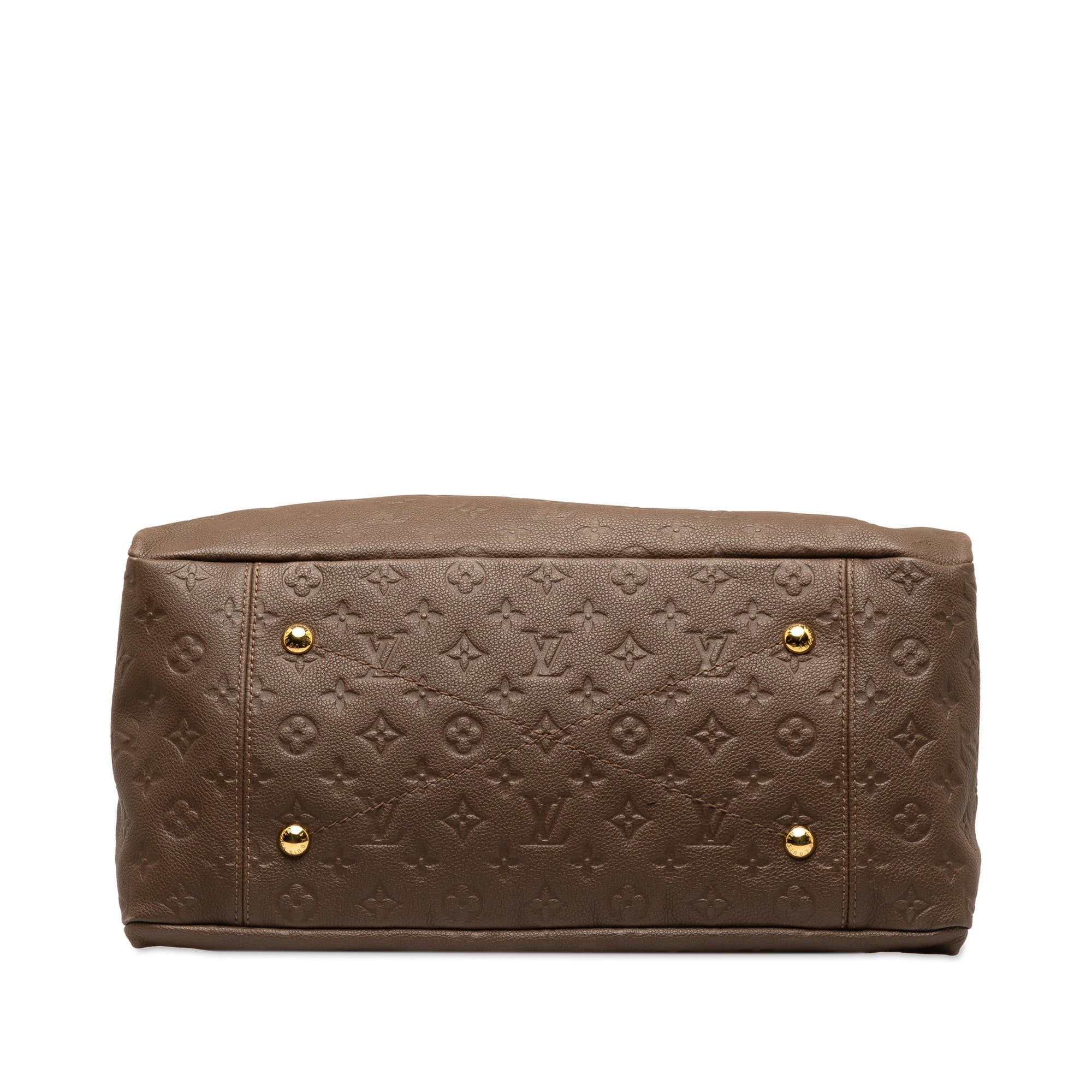 Brown LV Monogram Empreinte Artsy MM Hobo Bag