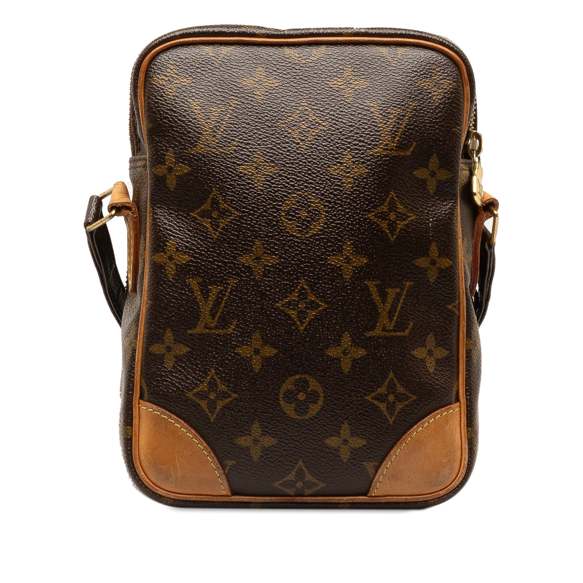 Brown LV Monogram Amazone Crossbody Bag