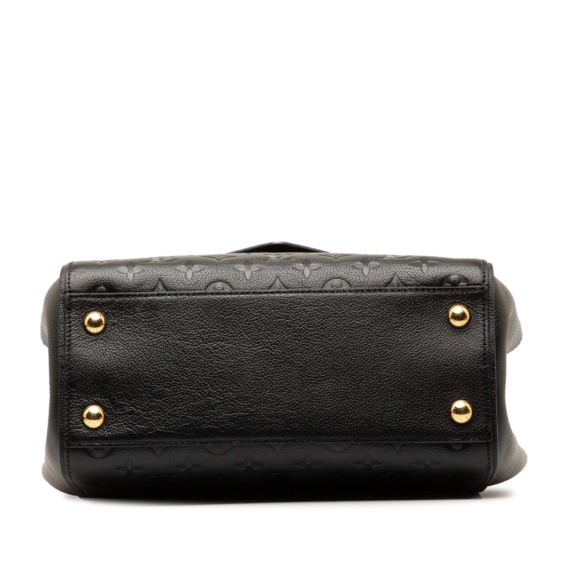 Black LV Monogram Empreinte Trocadero Shoulder Bag