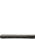 Black LV Monogram Eclipse Zippy Wallet