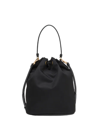 PRD Duet Fabric Shoulder Bag Black