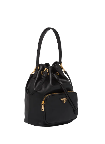PRD Duet Leather Shoulder Bag