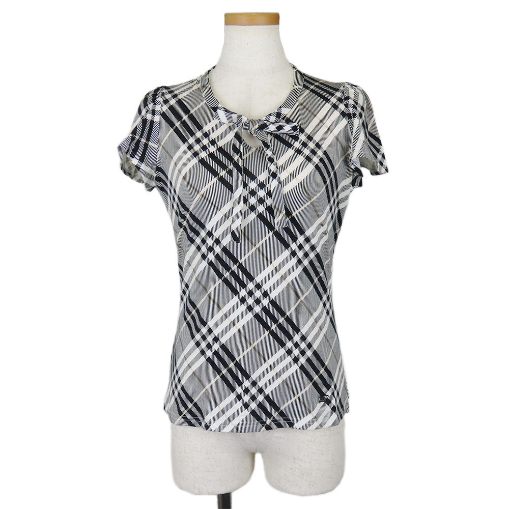 BBERRY Blue Label Cotton T-shirt Nova Check