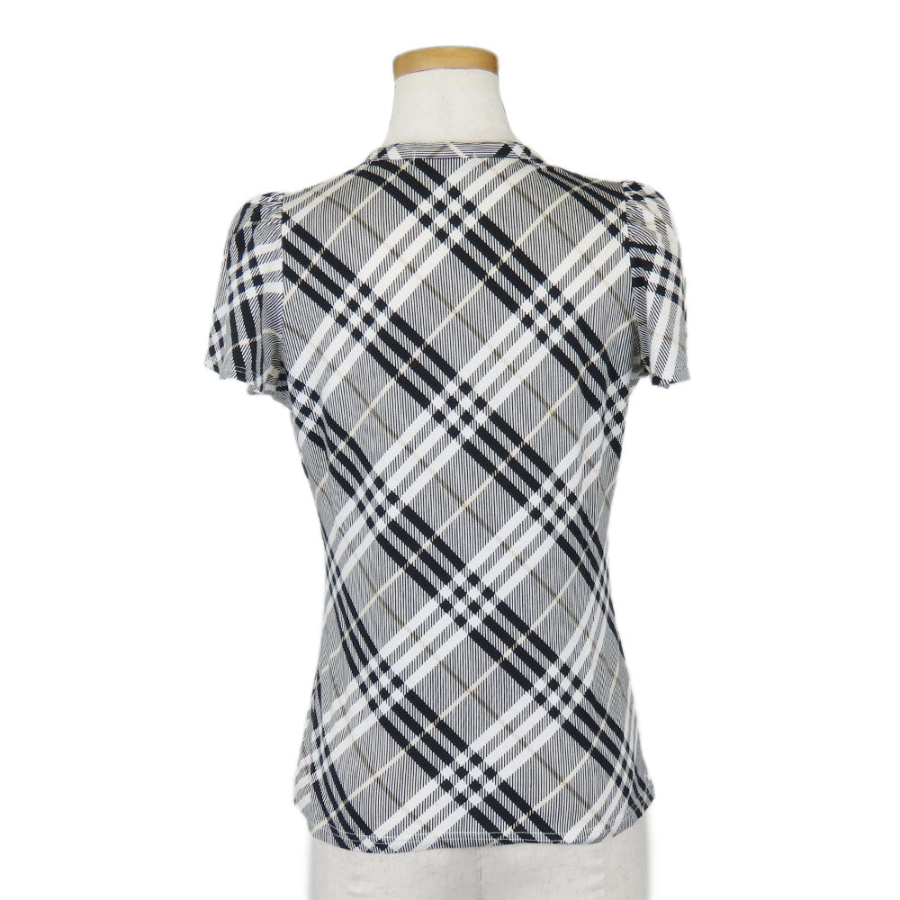 BBERRY Blue Label Cotton T-shirt Nova Check